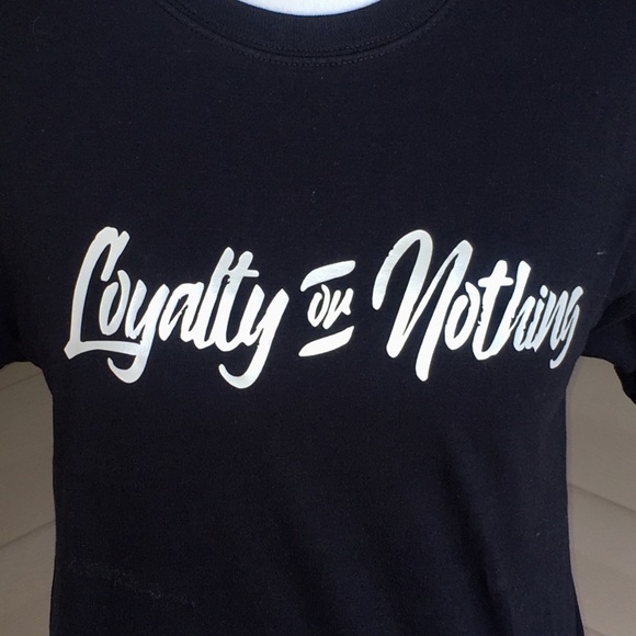 Men Loyalty or Nothing Cotton T-Shirt - Picture 3 of 3